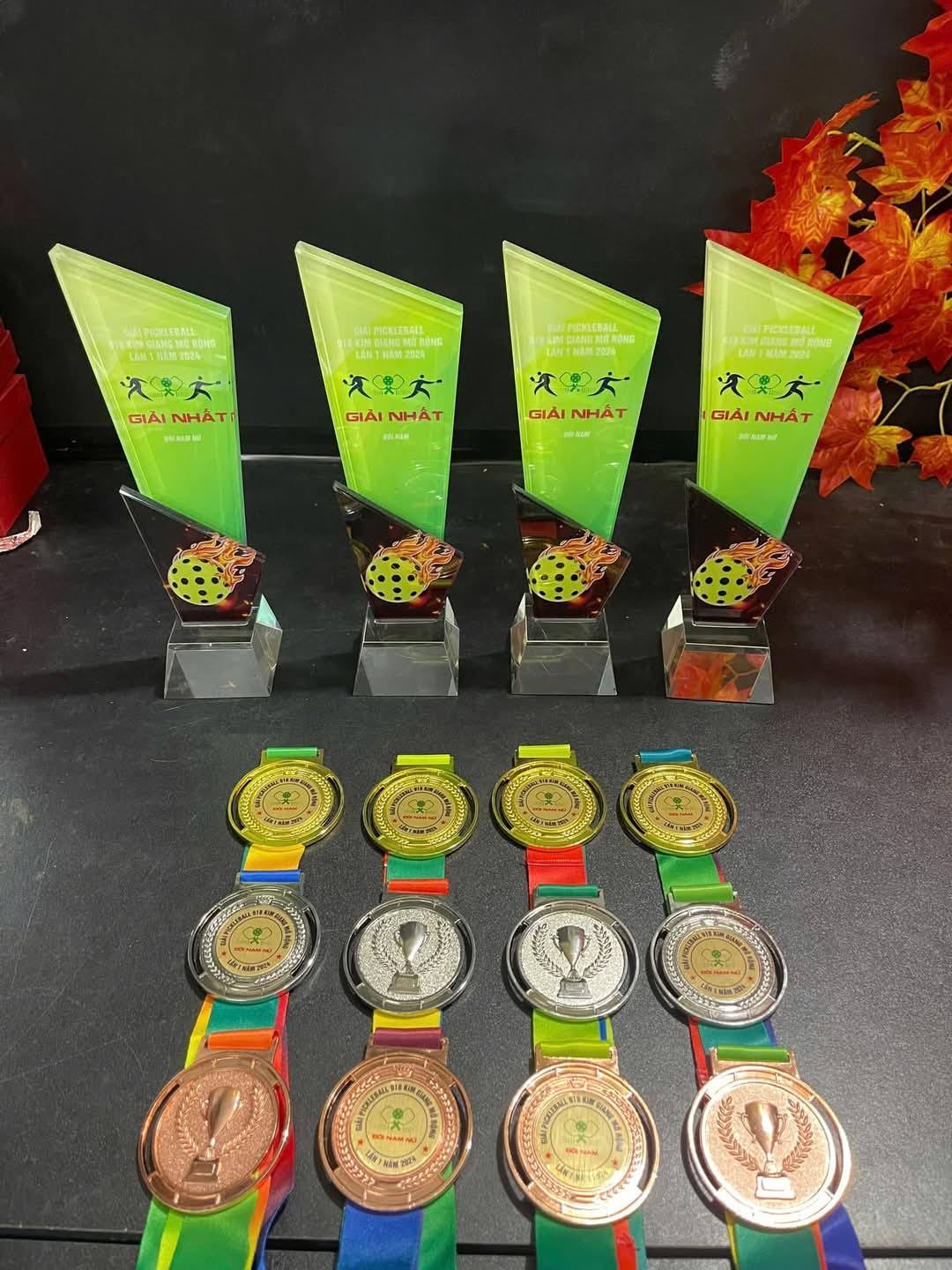 Cúp Pha Lê Pickleball